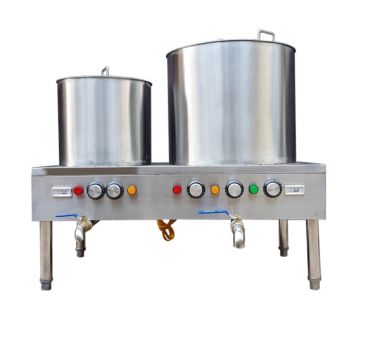 Bếp Nấu Phở Điện Đôi Inox Cao Cấp – Dung Tích Lớn, Tiết Kiệm Điện